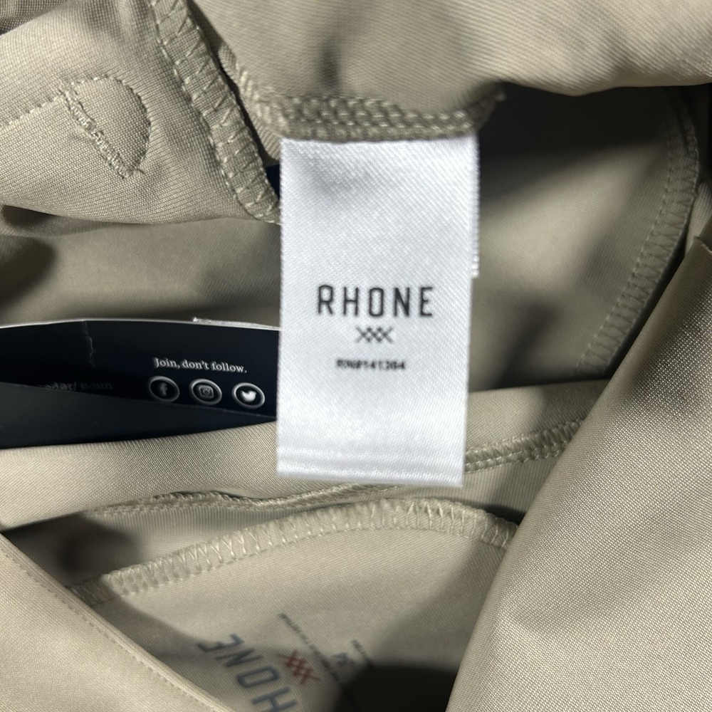 NWT Mens Rhone Commuter Slim Fit Pants 34x32 Tan Performance Golf Travel Casual - Picture 6 of 11